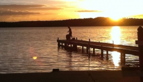 Sunset at Warner's Bay