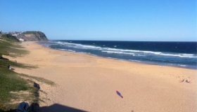 A bit windy but still a nice way to finish the weekend! Merewether surf club $3 beers 