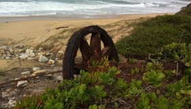 Post apocalyptic world??? Nah, it's just burwood beach.