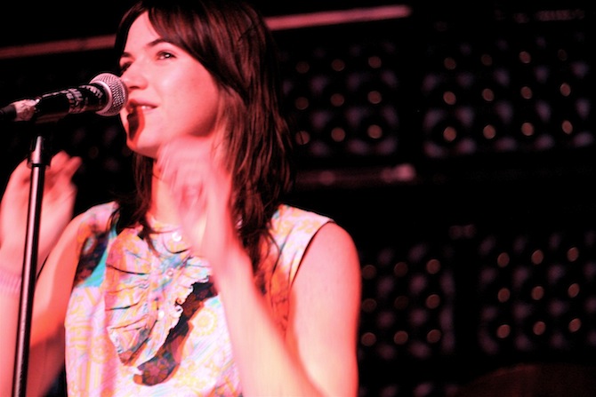 Patience Hodgson of The Grates Newcastle Patience Hodgson of The Grates Newcastle