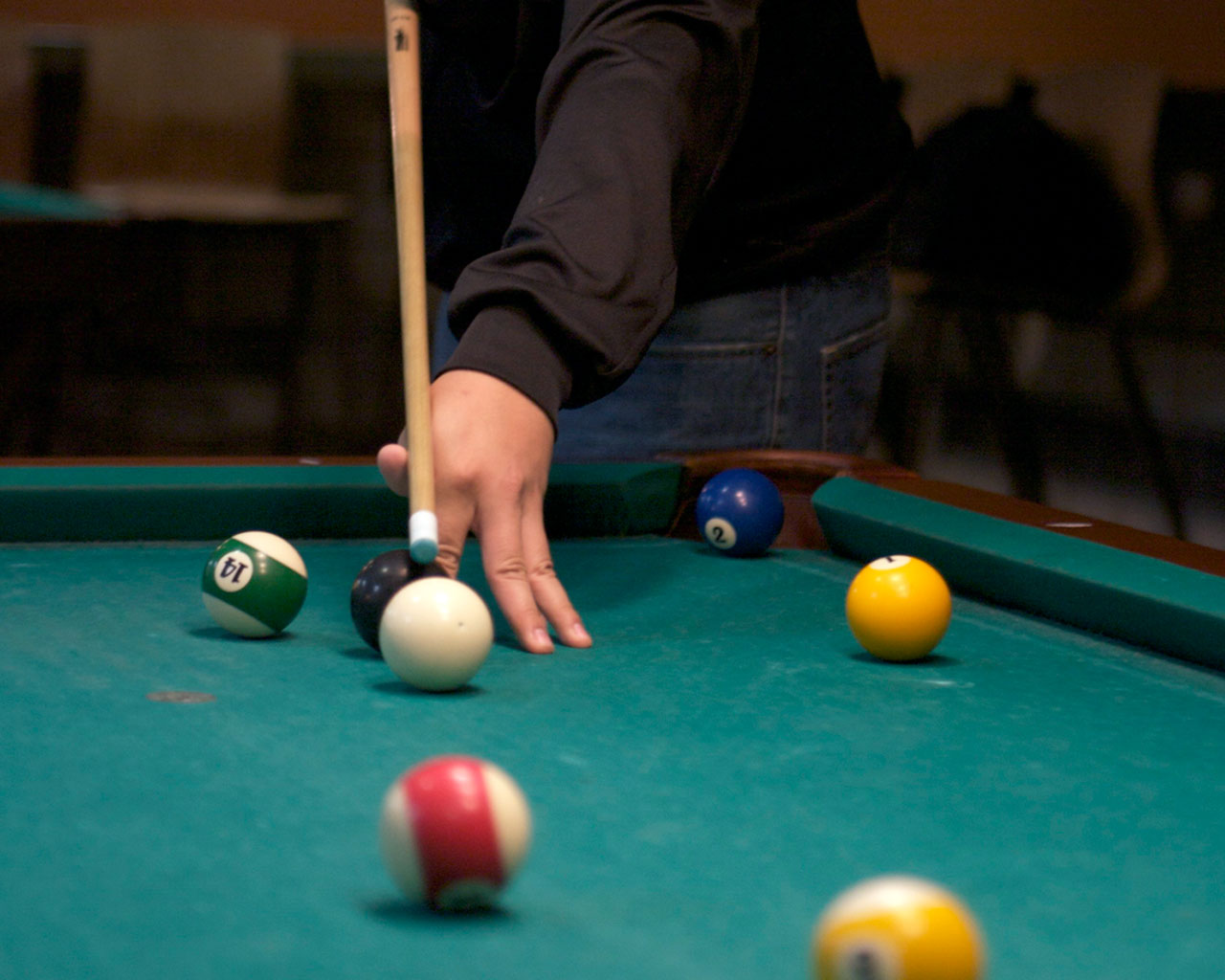 Pool Comp Tuesday nights at Hamilton Station Hotel