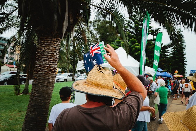 Australia Day 2012 in Newcastle