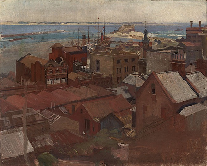 George Lambert - Newcastle, 1925 George Lambert - Newcastle, 1925