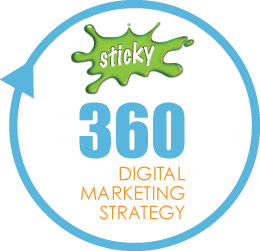 Sticky 360 degree digital marketing strategy